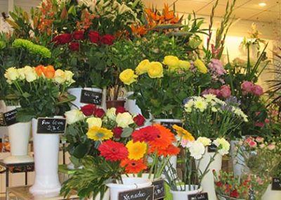 Pompes funébres Sainte Jamme sur Sarthe - Presentation fleurs